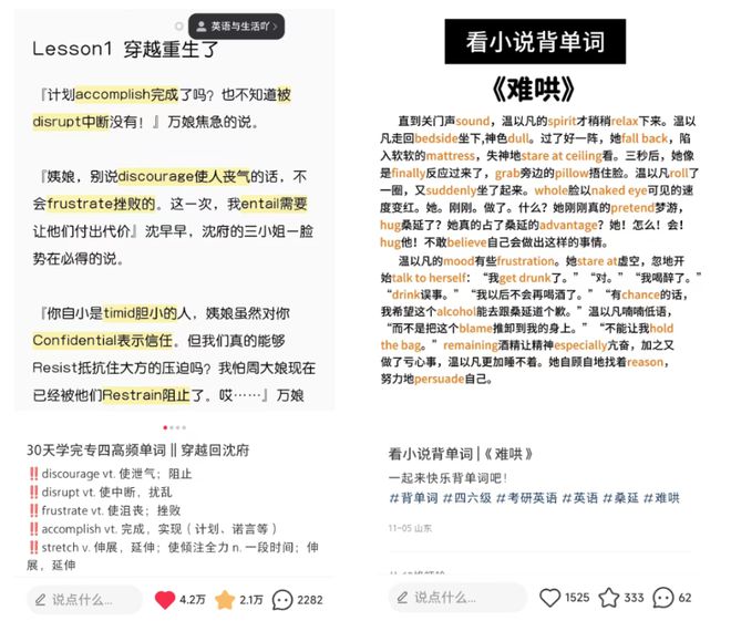 雷竞技RAYBET有多少人想靠读网文无痛速通英语四六级？(图19)